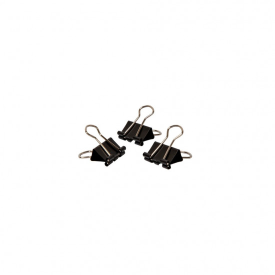 Foldback Clips 19mm, Box of 12 Foldback Clips 19mm, Box of 12