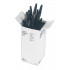 BEST BUY NXP Clear Stick Capped Ballpoint Pen Medium 1.0mm Black Box 50