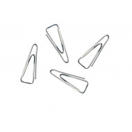 Paper Clips 33mm Triangular Steel Box 100