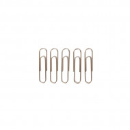 Paper Clips 33mm Rounded Steel Box 100 Paper Clips 33mm Rounded Steel Box 100