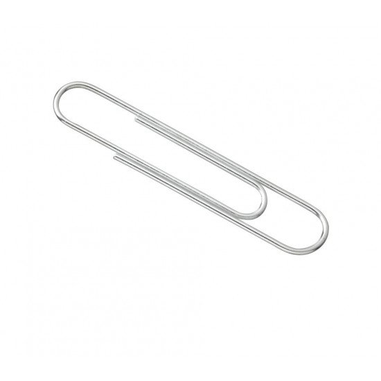 Paper Clip 50mm Round Steel Box 100 Paper Clip 50mm Round Steel Box 100