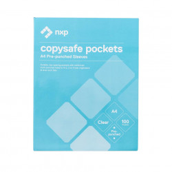 BEST BUY NXP Copysafe Pockets Sheet Protectors A4 Box 100