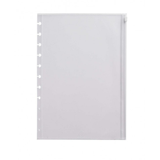 Arc System A4 Poly Zip Pocket Clear 2/pack Arc System A4 Poly Zip Pocket Clear 2/pack