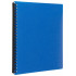 Display Book A4 Refillable 20 Clear Pockets Blue