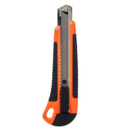 Marbig Cutter Knife Heavy Duty Orange 18mm Blade Marbig Cutter Knife Heavy Duty Orange 18mm Blade