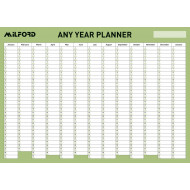 Milford FSC Mix 70% Any Year Laminated Planner 695x995 With Marker Milford FSC Mix 70% Any Year Laminated Planner 695x995 With Marker