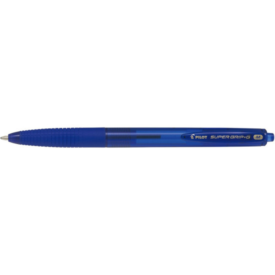 Pilot Super Grip G Ballpoint Pen Retractable 1.0mm Blue Pilot Super Grip G Ballpoint Pen Retractable 1.0mm Blue