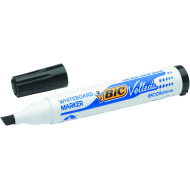 Bic Velleda Whiteboard Marker Chisel Tip Black Each