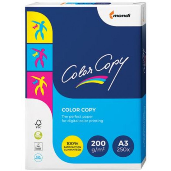 BEST BUY Color Copy Paper Uncoated A3 200gsm (250) BEST BUY Color Copy Paper Uncoated A3 200gsm (250)