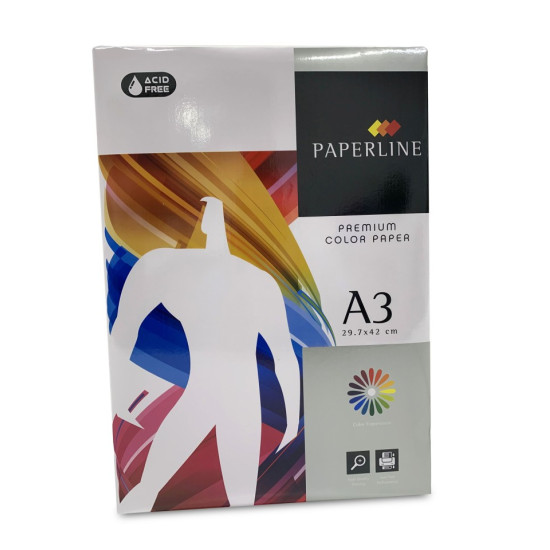 Paperline Colours Tinted Copy Paper 80gsm A3 Blue Ream 500 Paperline Colours Tinted Copy Paper 80gsm A3 Blue Ream 500