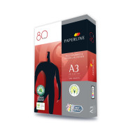 Paperline Copy Paper 80gsm A3 White Ream 500 Paperline Copy Paper 80gsm A3 White Ream 500