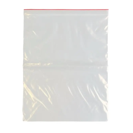 Resealable Ziplock Bag 40 Microns 130x200mm Clear Pack 100 Resealable Ziplock Bag 40 Microns 130x200mm Clear Pack 100