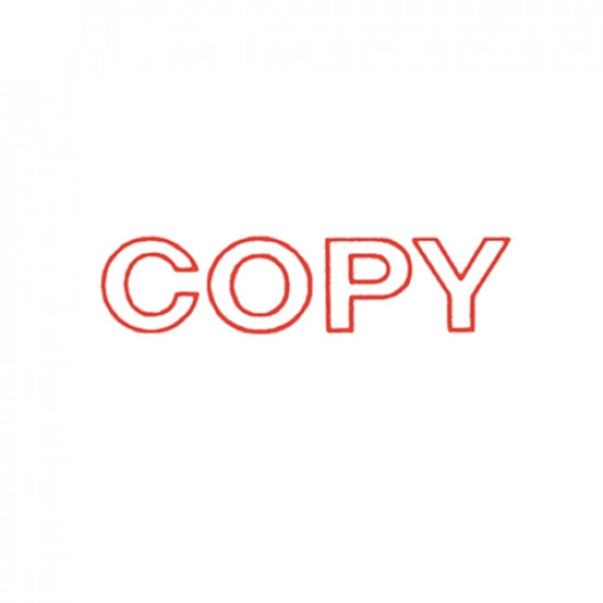 Dixon Stamp 010 Copy Red Pre Inked Dixon Stamp 010 Copy Red Pre Inked