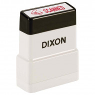 Dixon Stamp 005 Scanned Red Pre Inked  Dixon Stamp 005 Scanned Red Pre Inked