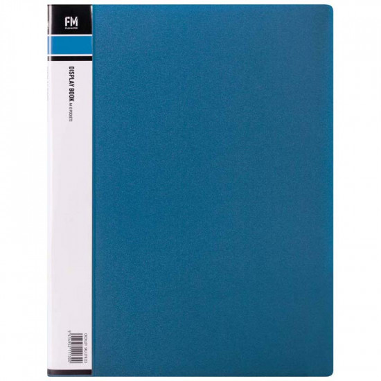 FM Display Book A4 Blue 10 Pocket FM Display Book A4 Blue 10 Pocket