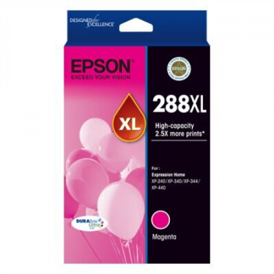 Epson 288 HY Magenta Ink Cart Epson 288 HY Magenta Ink Cart