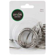 Dixon Book Rings 38mm 5 Pack  Dixon Book Rings 38mm 5 Pack