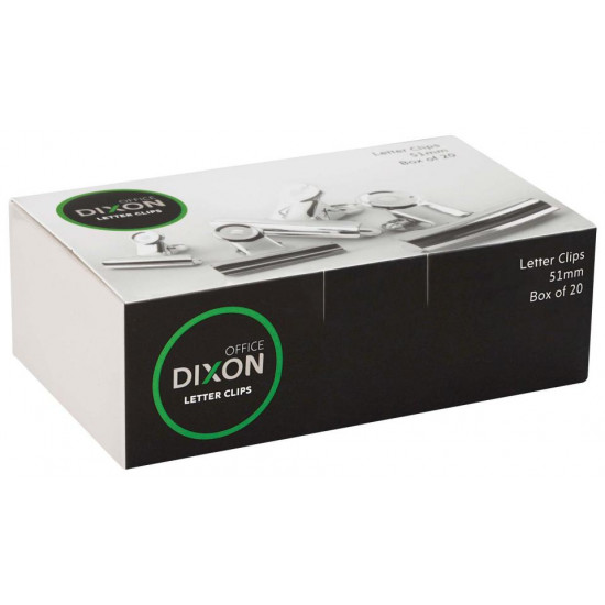 Dixon Bulldog Letter Clip 51mm Each (Buy 12 and Save!) Dixon Bulldog Letter Clip 51mm Each (Buy 12 and Save!)