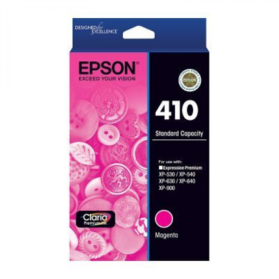 Epson 410 Magenta Ink Cart Epson 410 Magenta Ink Cart