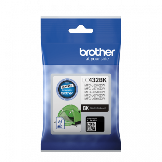 Brother LC432 Black Ink Cartridge Brother LC432 Black Ink Cartridge