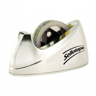 Sellotape Chrome Tape Dispenser Large 66m Sellotape Chrome Tape Dispenser Large 66m