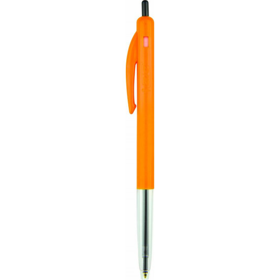 BIC Clic Fine Ballpoint Pen Retractable 0.7mm Black Box 10 BIC Clic Fine Ballpoint Pen Retractable 0.7mm Black Box 10