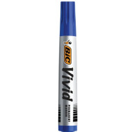 BIC Eco Vivid Permanent Marker Bullet Tip 4.95mm Blue Each