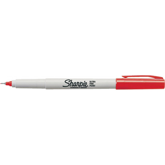 Sharpie Permanent Marker Ultra Fine 0.3mm Red Sharpie Permanent Marker Ultra Fine 0.3mm Red