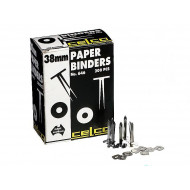 Celco 0006462 Paper Binder Fasteners No.646 38mm Box 200 Celco 0006462 Paper Binder Fasteners No.646 38mm Box 200