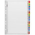 Icon Cardboard Indices with Reinforced Tabs 1-31 Coloured