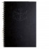Spirax 512 Notebook A4 Side Opening Hard Cover 200 Page Black