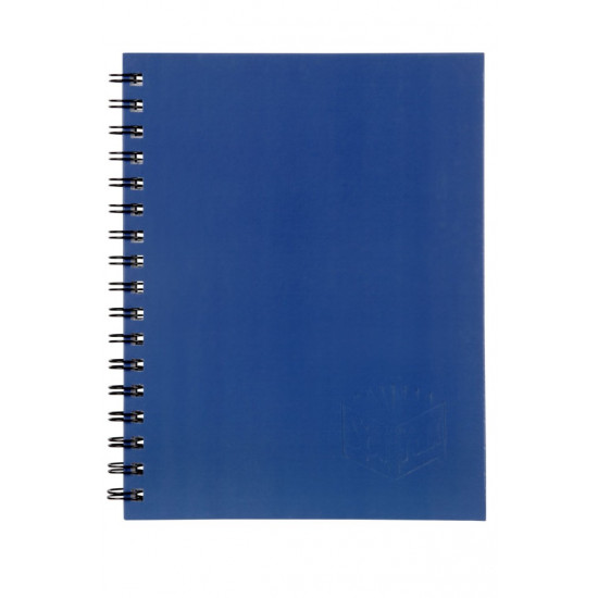 Spirax 512 Notebook A4 Side Opening Hard Cover 200 Page Blue