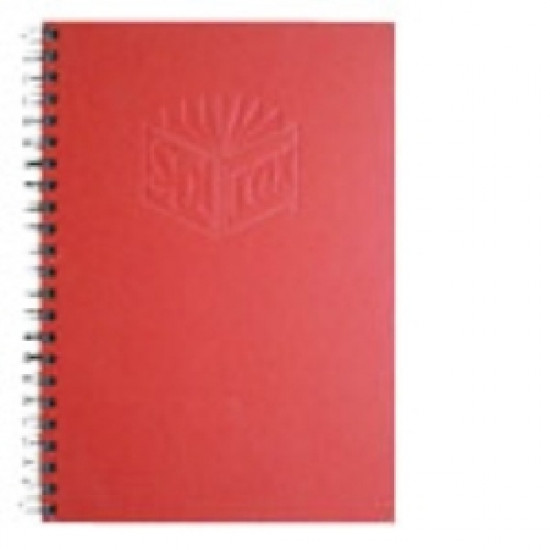 Spirax 512 Notebook A4 Side Opening Hard Cover 200 Page Red Spirax 512 Notebook A4 Side Opening Hard Cover 200 Page Red