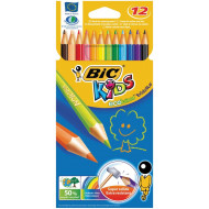 BIC Kids Evolution Coloured Pencils Pack 12 BIC Kids Evolution Coloured Pencils Pack 12