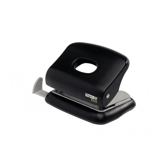Rapid Eco 2 Hole Punch 20 Sheet Black Rapid Eco 2 Hole Punch 20 Sheet Black