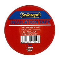 Sellotape 1720R Insulation Red 18mmx20m Sellotape 1720R Insulation Red 18mmx20m