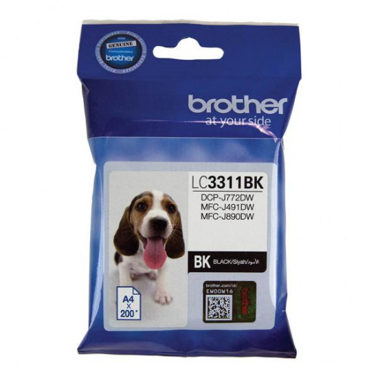 Brother LC3311BK Black Ink Brother LC3311BK Black Ink