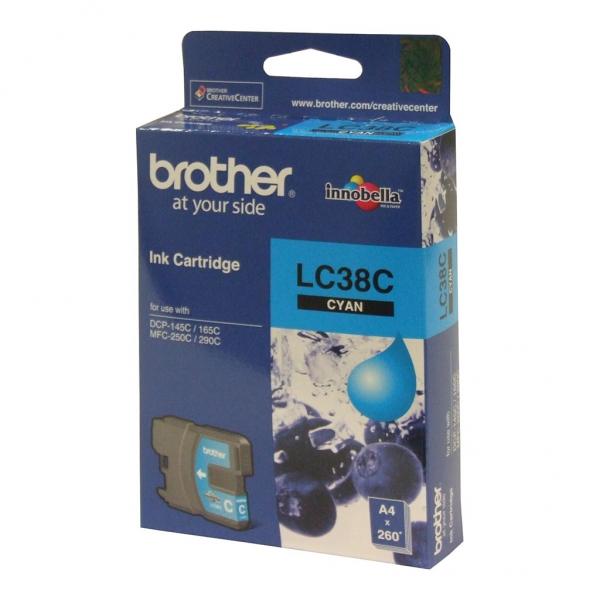 Brother LC38 Cyan Ink Cart