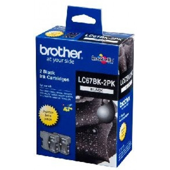 Brother LC67 Black Ink Twin Pack Brother LC67 Black Ink Twin Pack
