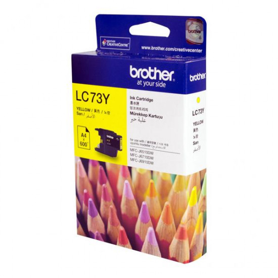 Brother LC73 Yellow Ink Cart Brother LC73 Yellow Ink Cart