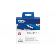 Brother DK22210 Continuous Paper Label Roll – Black on White, 29mm wide Brother DK22210 Continuous Paper Label Roll – Black on White, 29mm wide