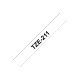 Brother TZe211 Labelling Tape Black On White 6mm Brother TZe211 Labelling Tape Black On White 6mm