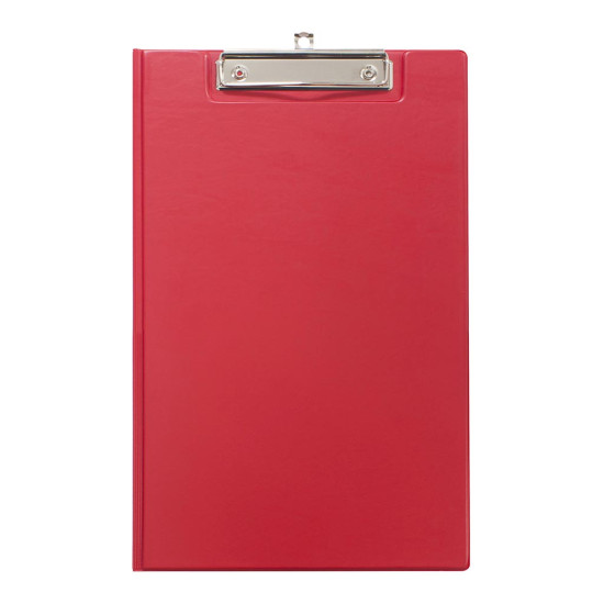Okin Clipboard PVC Double FC Red Okin Clipboard PVC Double FC Red