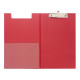 Okin Clipboard PVC Double FC Red Okin Clipboard PVC Double FC Red
