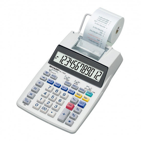 Sharp EL-1750V Printing Calculator Sharp EL-1750V Printing Calculator