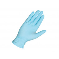 Disposable Blue Nitrile Powder Free Gloves Large Box 100
