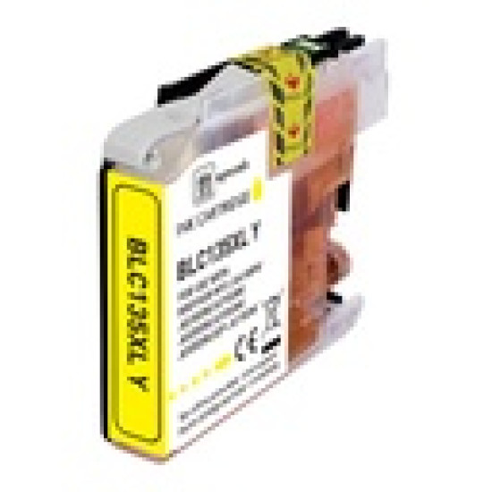Okin Compatible Brother LC135 Yellow Ink Cartridge Okin Compatible Brother LC135 Yellow Ink Cartridge