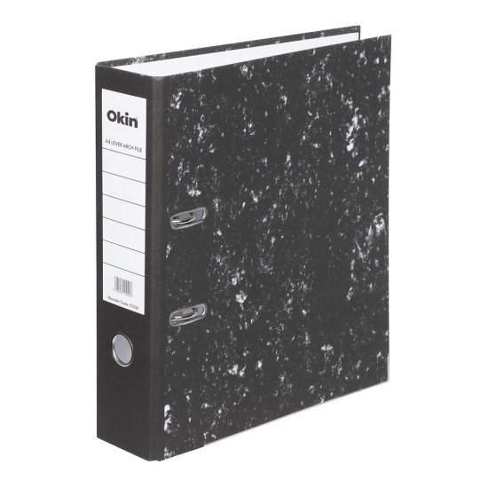 Okin Lever Arch File A4 Mottle  Okin Lever Arch File A4 Mottle