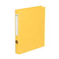 Okin Ringbinder Linen A4 2D 26mm Yellow