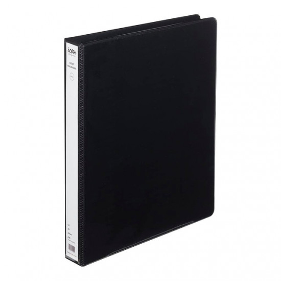 Icon Insert Binder A4 2D 26mm Black Icon Insert Binder A4 2D 26mm Black
